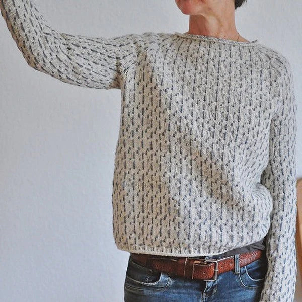 Damen Pullover Rundhals | Minimalistisches Design
