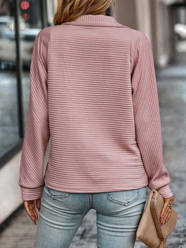 Damen Pullover Lang | Schlichtes Design