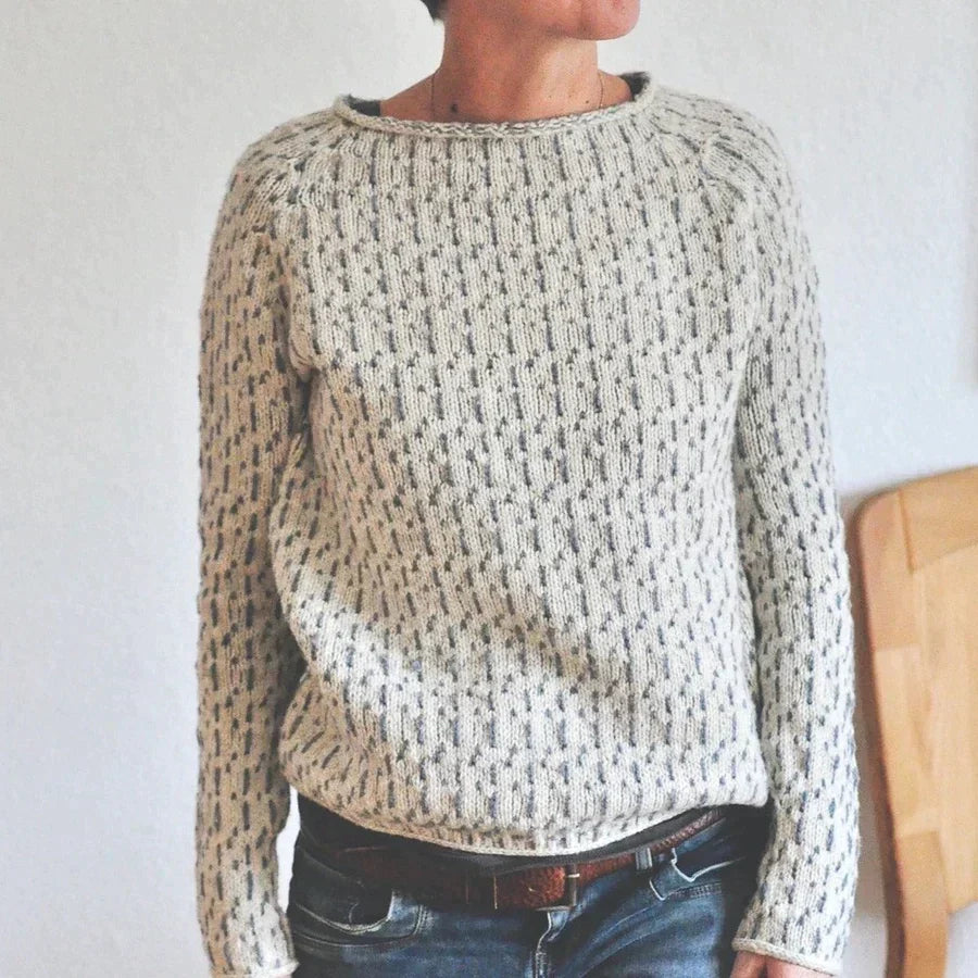 Damen Pullover Rundhals | Minimalistisches Design