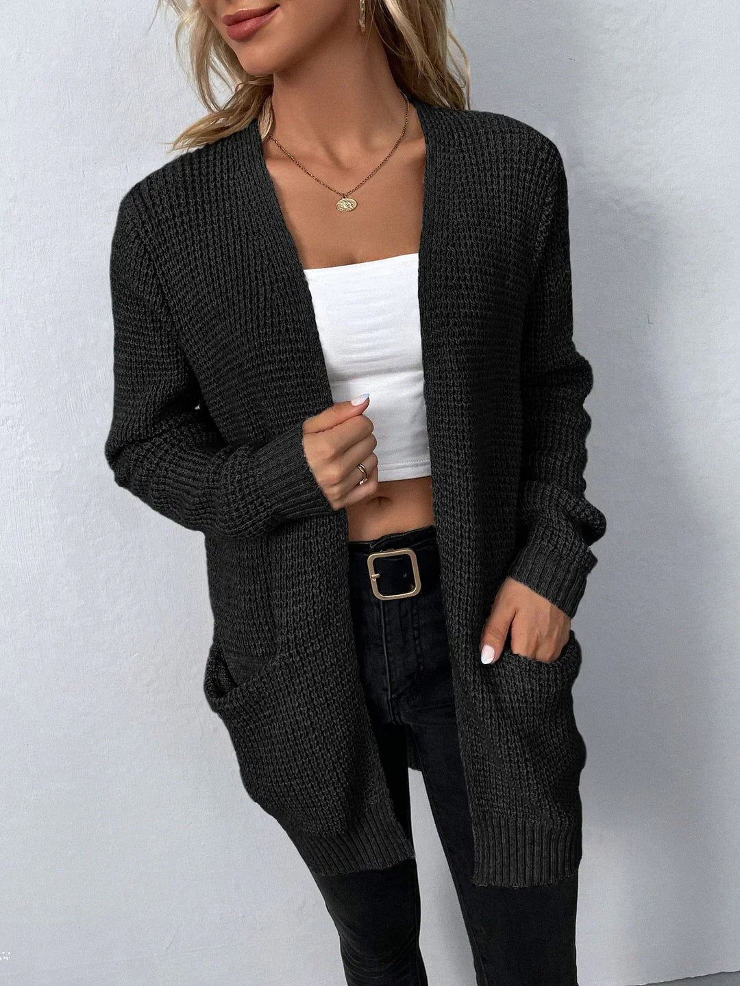 Damen Strickjacke Langarm | Klassisches Design