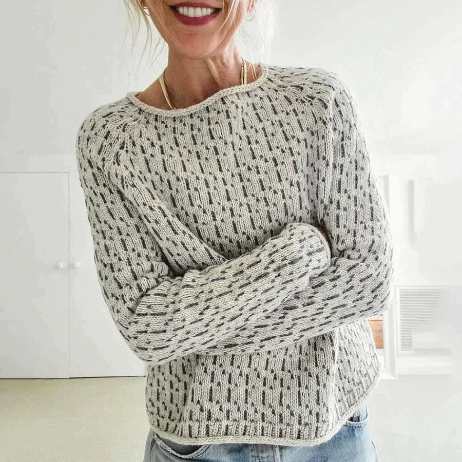 Damen Pullover Rundhals | Minimalistisches Design